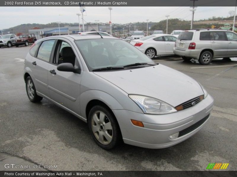 CD Silver Metallic / Medium Graphite 2002 Ford Focus ZX5 Hatchback