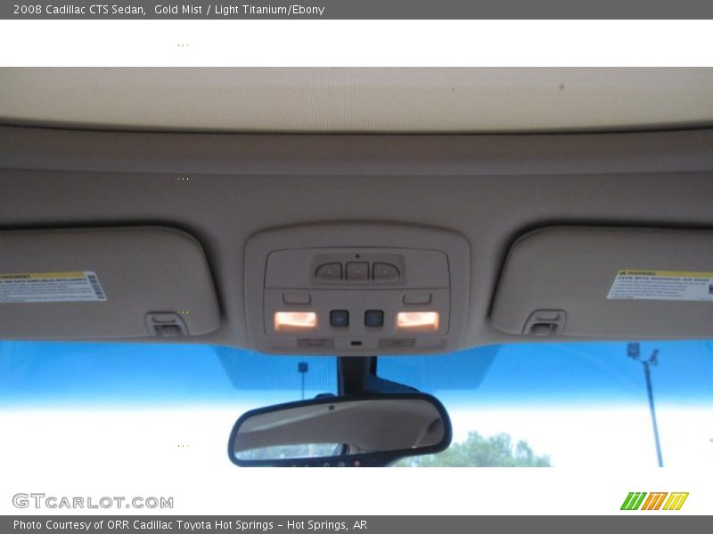 Gold Mist / Light Titanium/Ebony 2008 Cadillac CTS Sedan