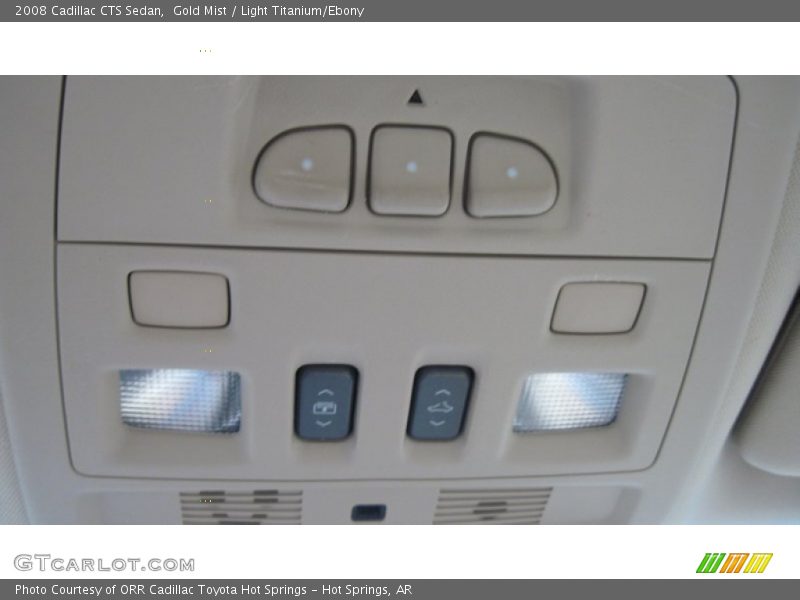 Gold Mist / Light Titanium/Ebony 2008 Cadillac CTS Sedan