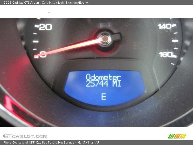 Gold Mist / Light Titanium/Ebony 2008 Cadillac CTS Sedan