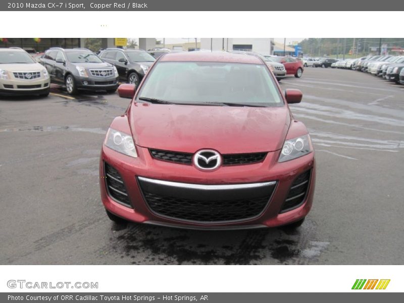 Copper Red / Black 2010 Mazda CX-7 i Sport
