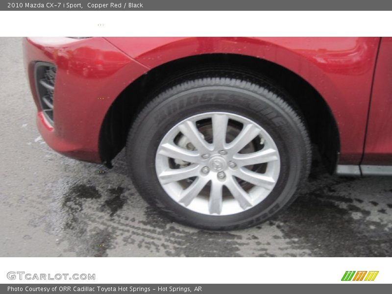 Copper Red / Black 2010 Mazda CX-7 i Sport
