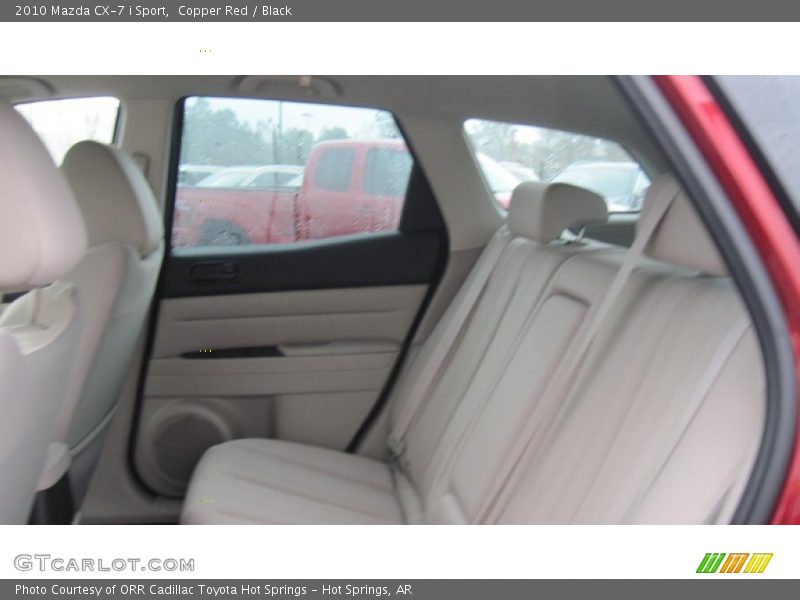 Copper Red / Black 2010 Mazda CX-7 i Sport