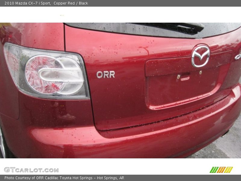 Copper Red / Black 2010 Mazda CX-7 i Sport