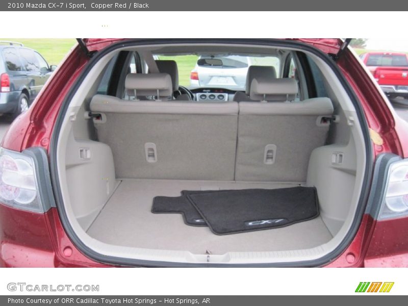 Copper Red / Black 2010 Mazda CX-7 i Sport