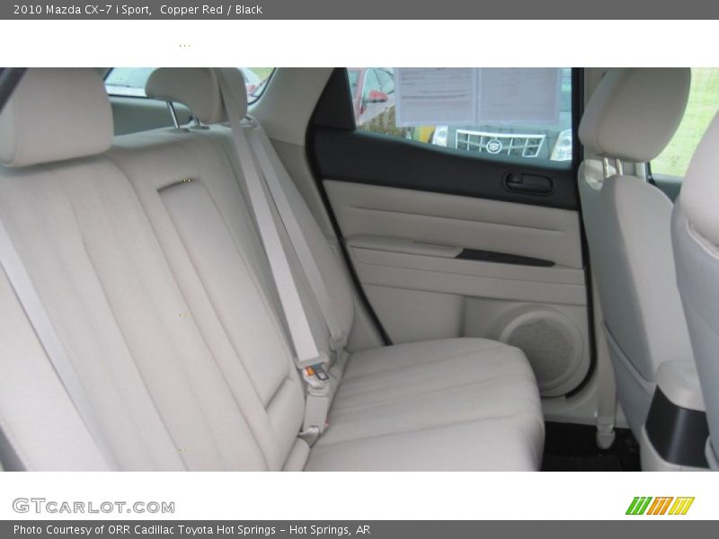 Copper Red / Black 2010 Mazda CX-7 i Sport