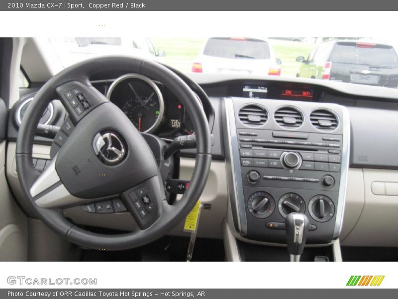 Copper Red / Black 2010 Mazda CX-7 i Sport