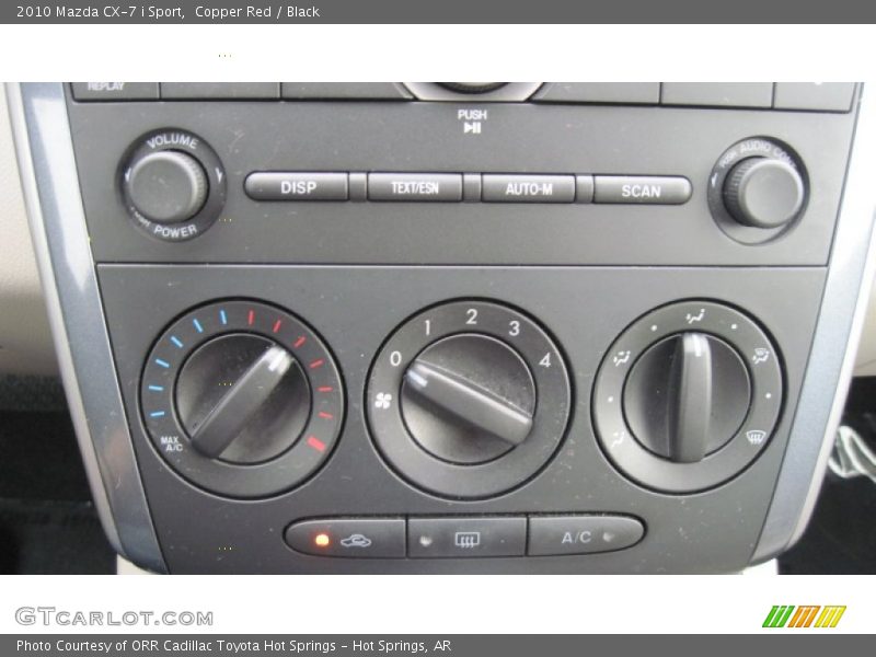 Copper Red / Black 2010 Mazda CX-7 i Sport