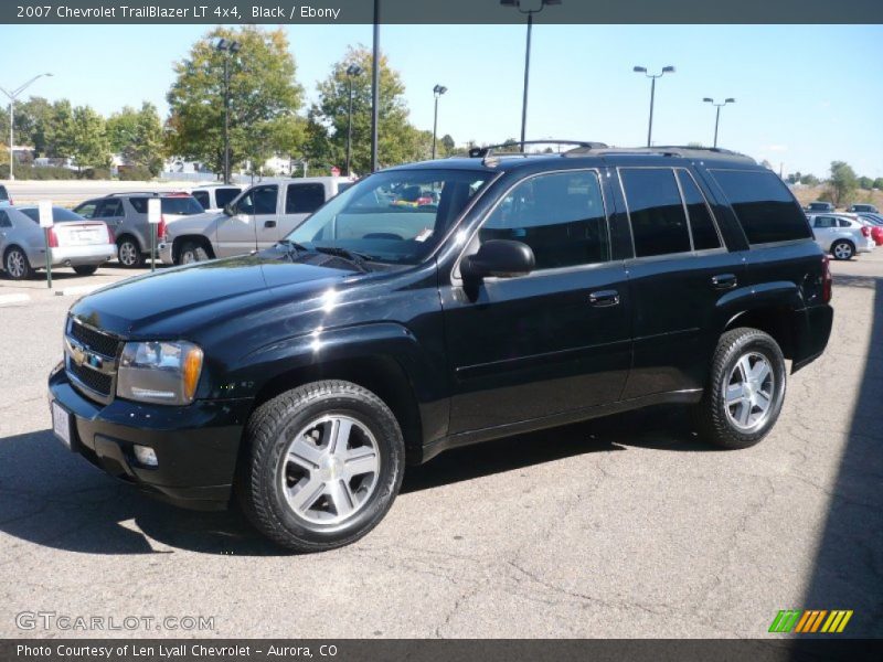 Black / Ebony 2007 Chevrolet TrailBlazer LT 4x4
