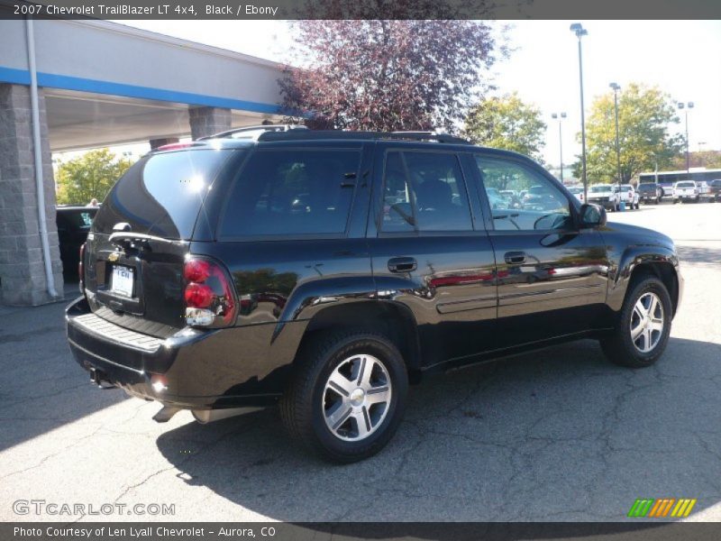 Black / Ebony 2007 Chevrolet TrailBlazer LT 4x4
