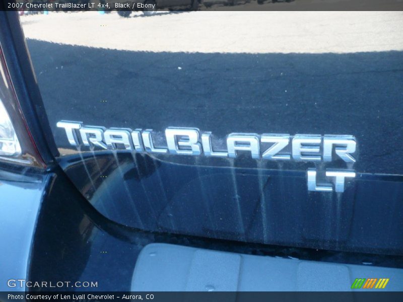 Black / Ebony 2007 Chevrolet TrailBlazer LT 4x4