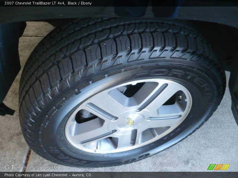Black / Ebony 2007 Chevrolet TrailBlazer LT 4x4