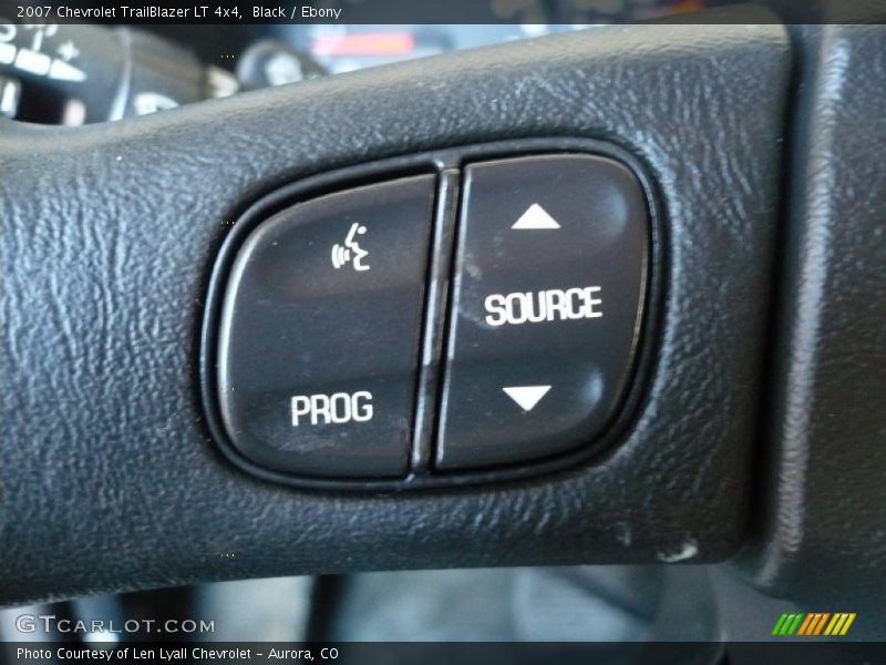 Black / Ebony 2007 Chevrolet TrailBlazer LT 4x4