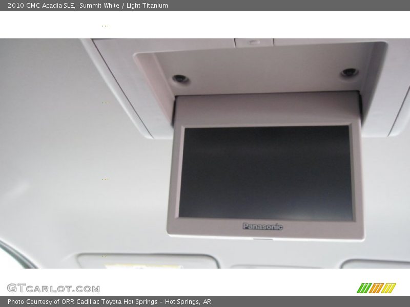 Summit White / Light Titanium 2010 GMC Acadia SLE