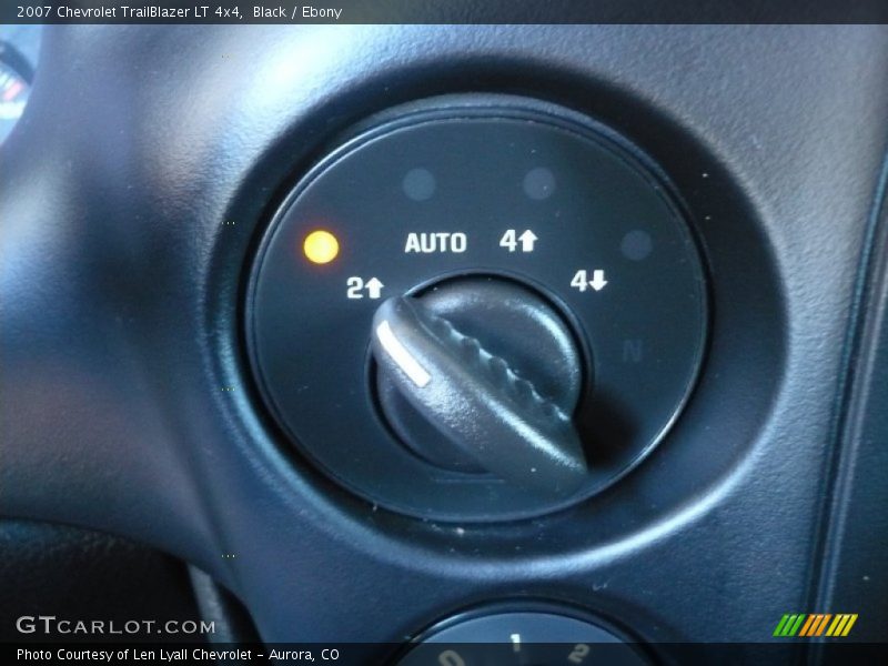 Black / Ebony 2007 Chevrolet TrailBlazer LT 4x4