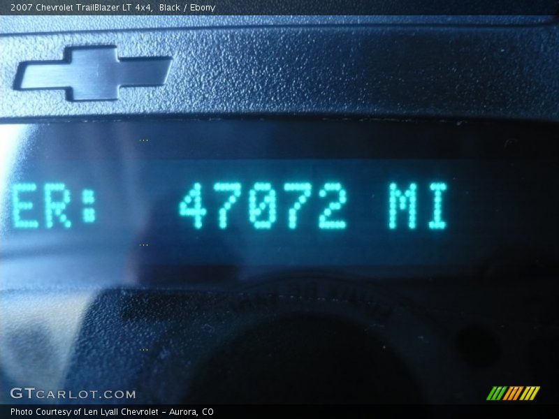 Black / Ebony 2007 Chevrolet TrailBlazer LT 4x4