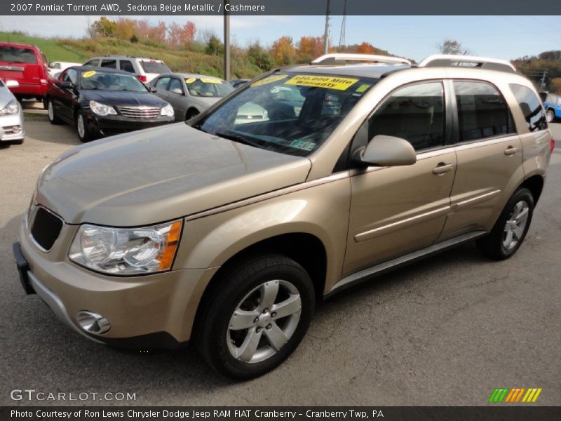 Sedona Beige Metallic / Cashmere 2007 Pontiac Torrent AWD