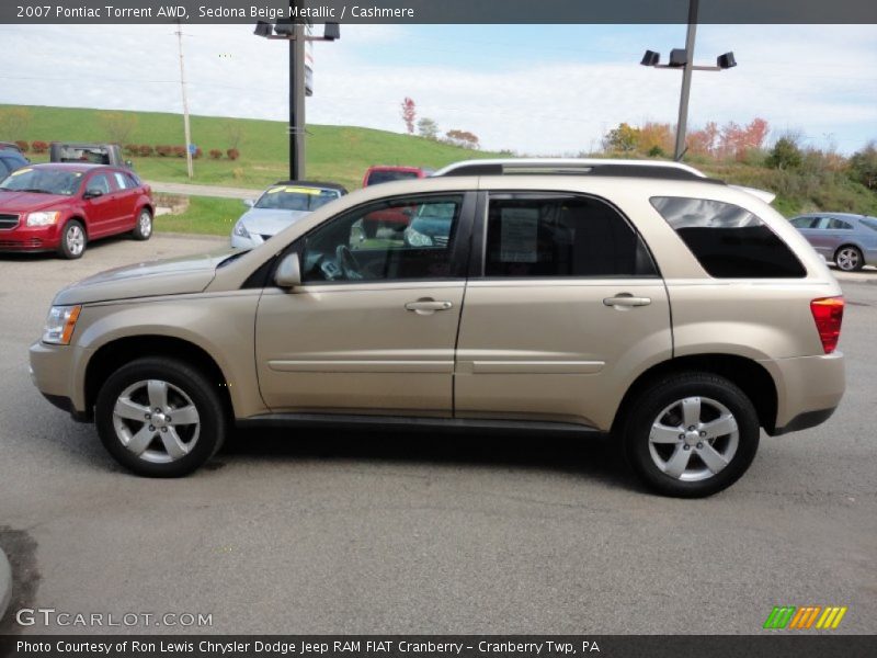 Sedona Beige Metallic / Cashmere 2007 Pontiac Torrent AWD