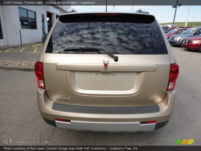 Sedona Beige Metallic / Cashmere 2007 Pontiac Torrent AWD