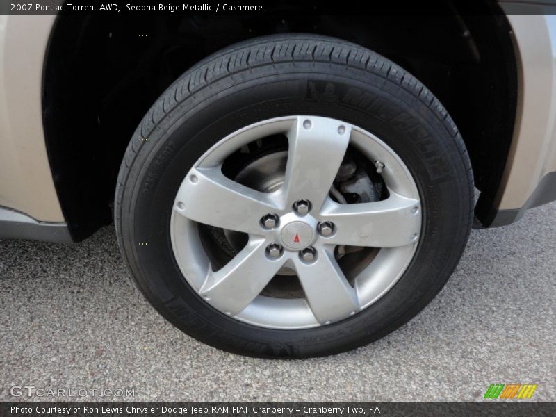 Sedona Beige Metallic / Cashmere 2007 Pontiac Torrent AWD