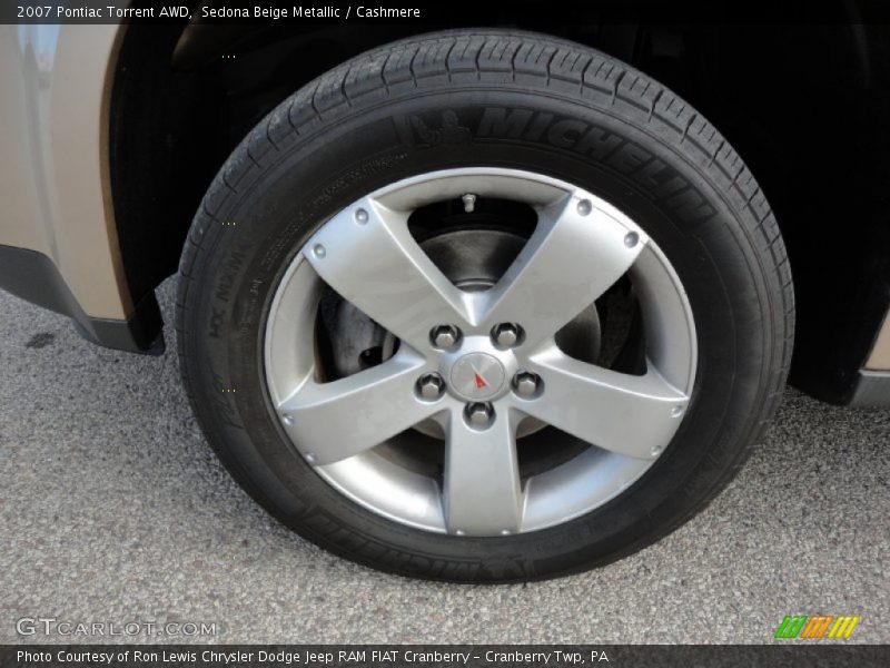 Sedona Beige Metallic / Cashmere 2007 Pontiac Torrent AWD