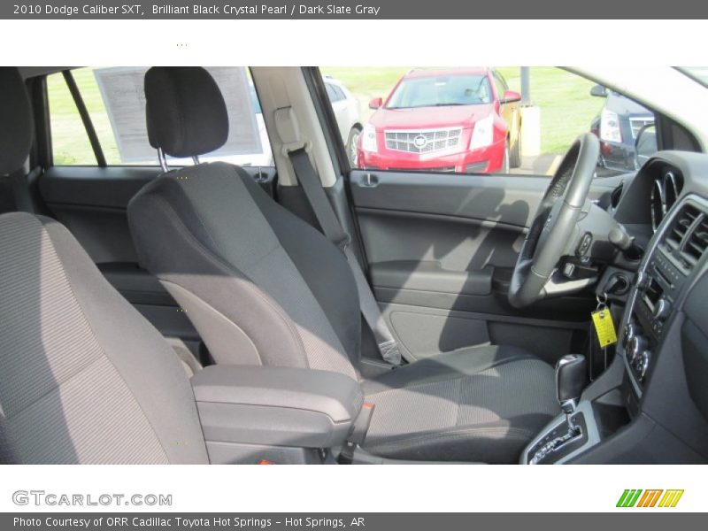 Brilliant Black Crystal Pearl / Dark Slate Gray 2010 Dodge Caliber SXT