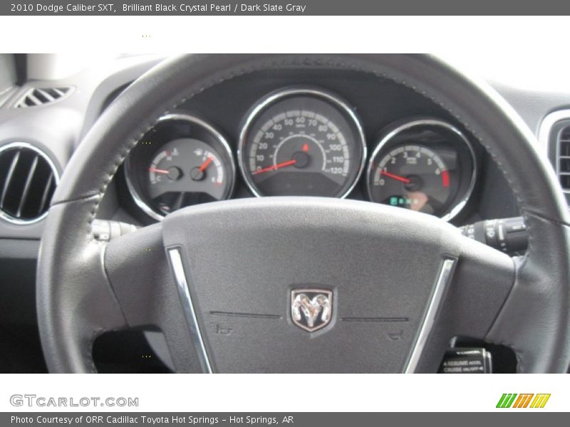 Brilliant Black Crystal Pearl / Dark Slate Gray 2010 Dodge Caliber SXT