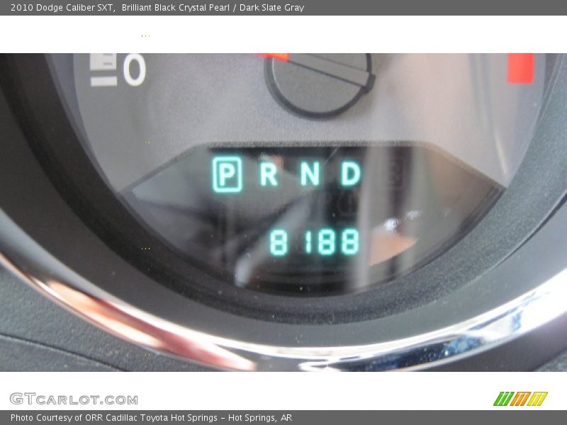 Brilliant Black Crystal Pearl / Dark Slate Gray 2010 Dodge Caliber SXT