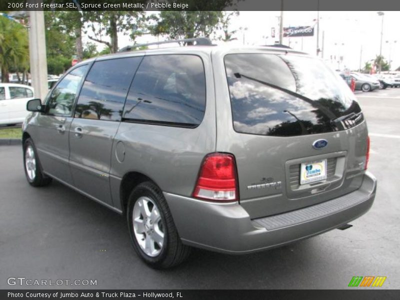 Spruce Green Metallic / Pebble Beige 2006 Ford Freestar SEL