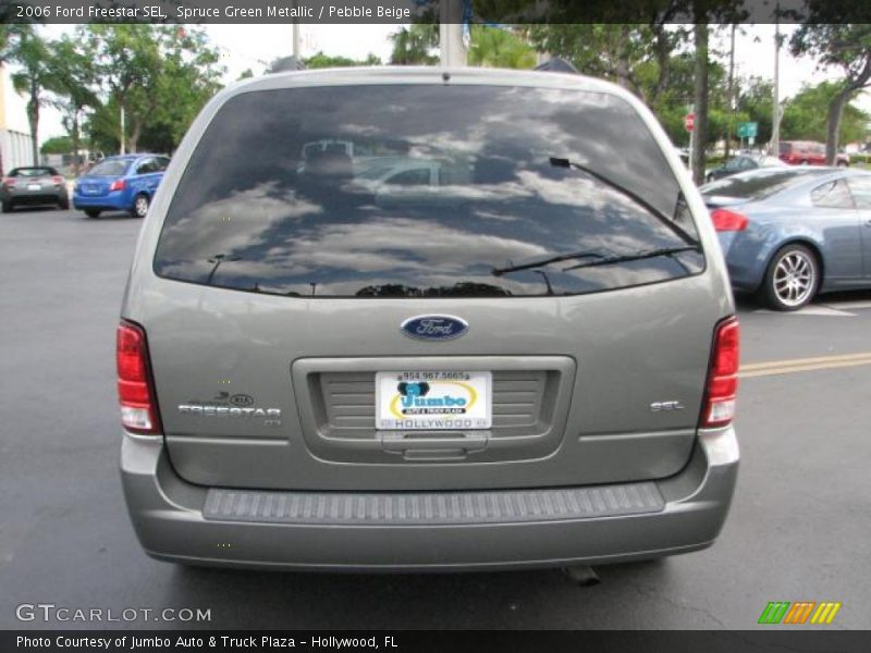 Spruce Green Metallic / Pebble Beige 2006 Ford Freestar SEL