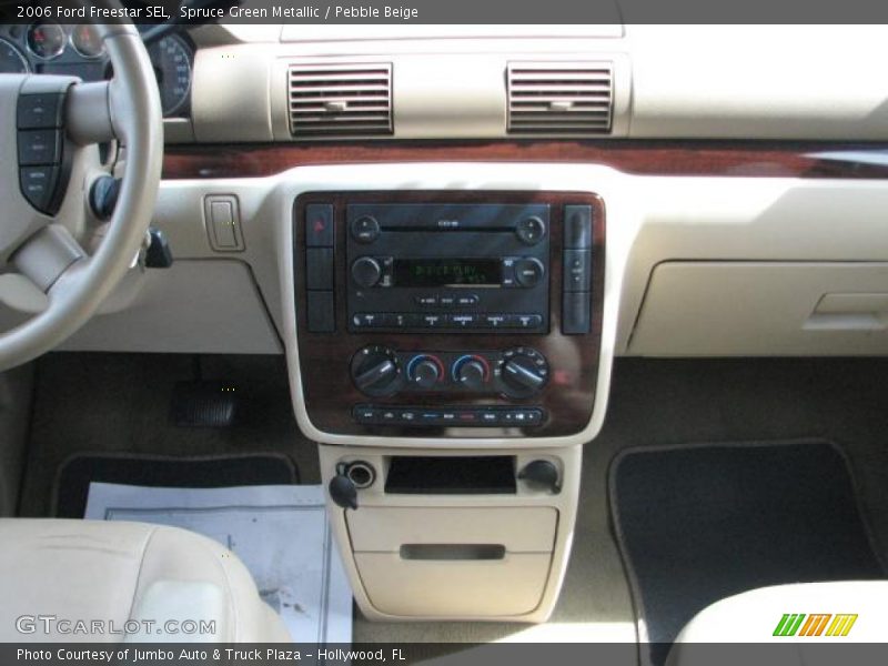 Spruce Green Metallic / Pebble Beige 2006 Ford Freestar SEL