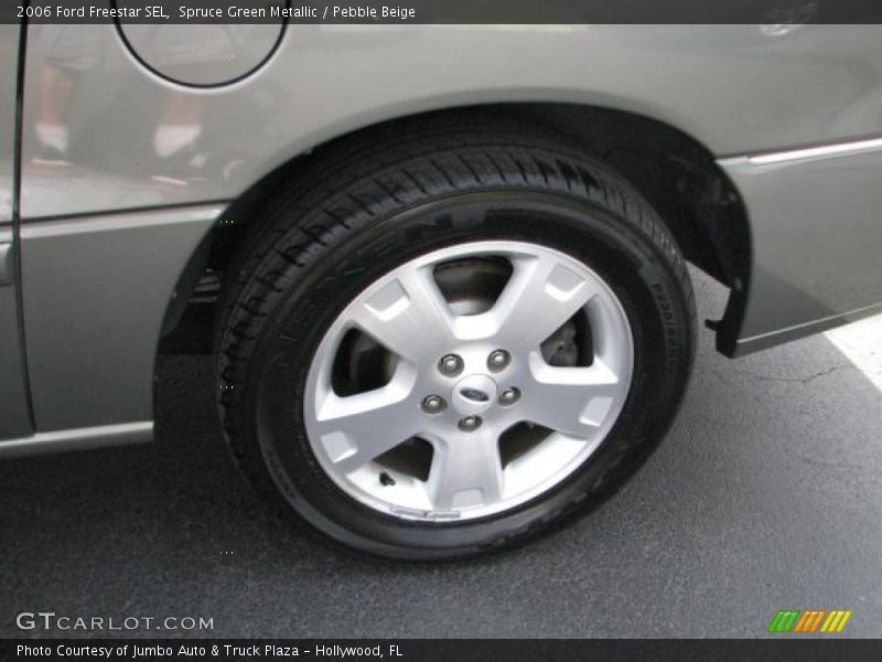 Spruce Green Metallic / Pebble Beige 2006 Ford Freestar SEL