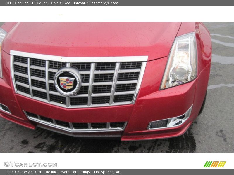 Crystal Red Tintcoat / Cashmere/Cocoa 2012 Cadillac CTS Coupe