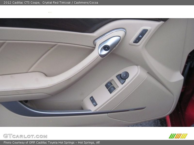 Crystal Red Tintcoat / Cashmere/Cocoa 2012 Cadillac CTS Coupe