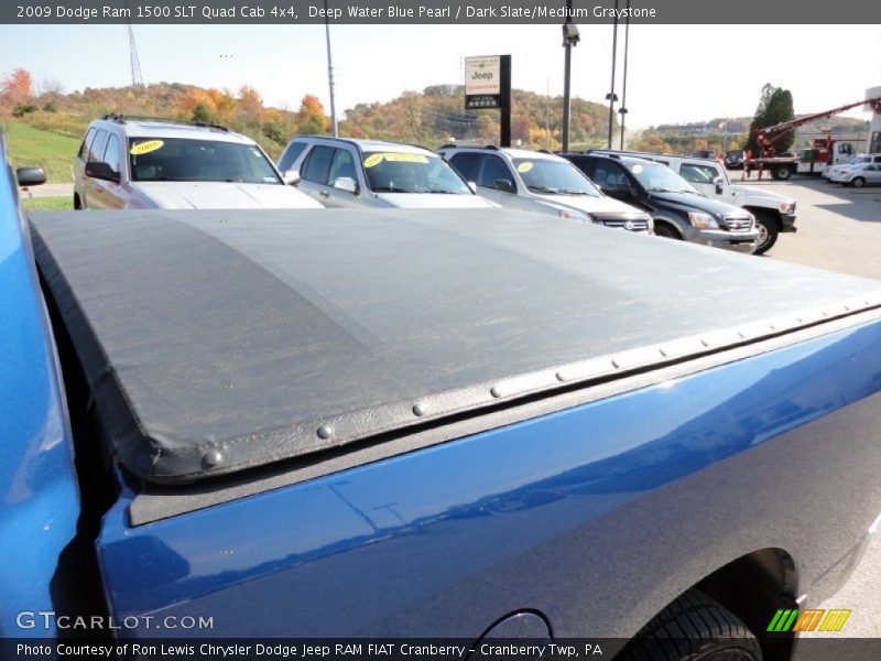 Deep Water Blue Pearl / Dark Slate/Medium Graystone 2009 Dodge Ram 1500 SLT Quad Cab 4x4