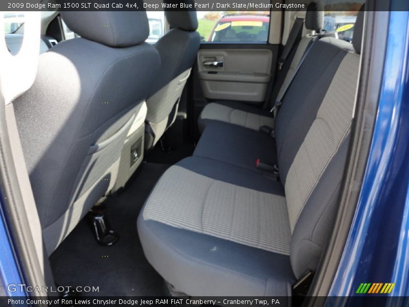 Deep Water Blue Pearl / Dark Slate/Medium Graystone 2009 Dodge Ram 1500 SLT Quad Cab 4x4