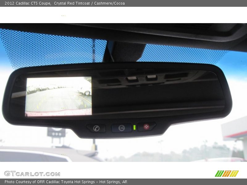Crystal Red Tintcoat / Cashmere/Cocoa 2012 Cadillac CTS Coupe