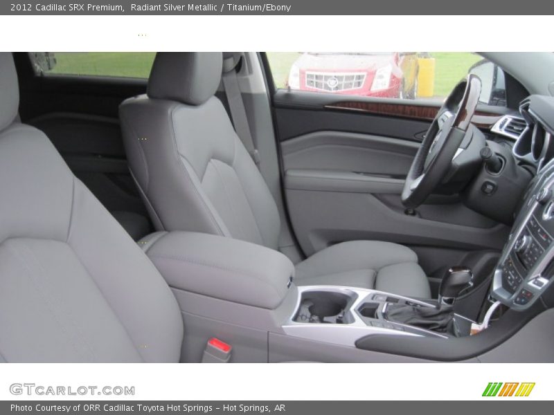 Radiant Silver Metallic / Titanium/Ebony 2012 Cadillac SRX Premium
