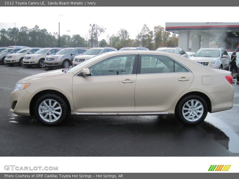  2012 Camry LE Sandy Beach Metallic