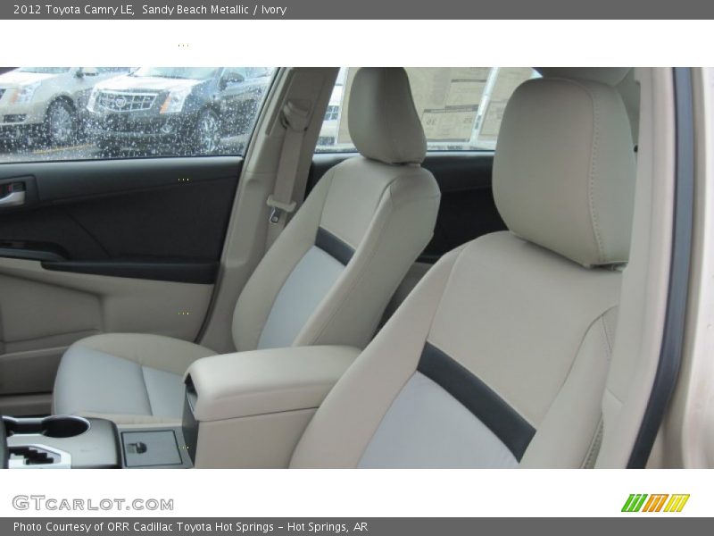 Sandy Beach Metallic / Ivory 2012 Toyota Camry LE