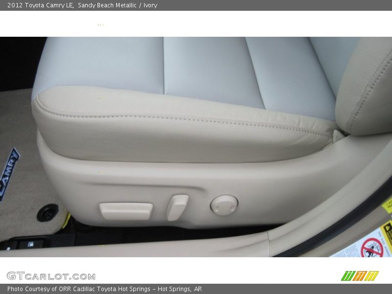 Sandy Beach Metallic / Ivory 2012 Toyota Camry LE
