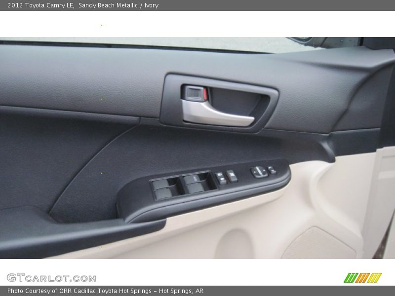 Sandy Beach Metallic / Ivory 2012 Toyota Camry LE