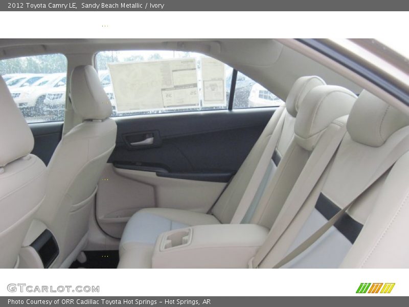 Sandy Beach Metallic / Ivory 2012 Toyota Camry LE