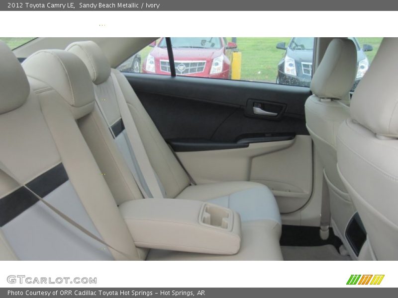 Sandy Beach Metallic / Ivory 2012 Toyota Camry LE