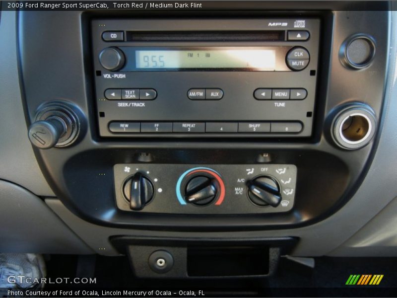 Torch Red / Medium Dark Flint 2009 Ford Ranger Sport SuperCab