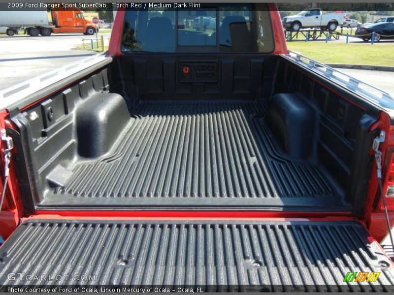 Torch Red / Medium Dark Flint 2009 Ford Ranger Sport SuperCab