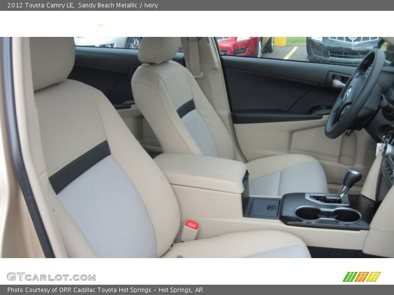 Sandy Beach Metallic / Ivory 2012 Toyota Camry LE
