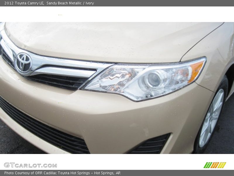 Sandy Beach Metallic / Ivory 2012 Toyota Camry LE