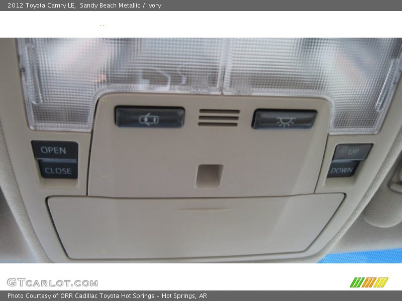 Sandy Beach Metallic / Ivory 2012 Toyota Camry LE