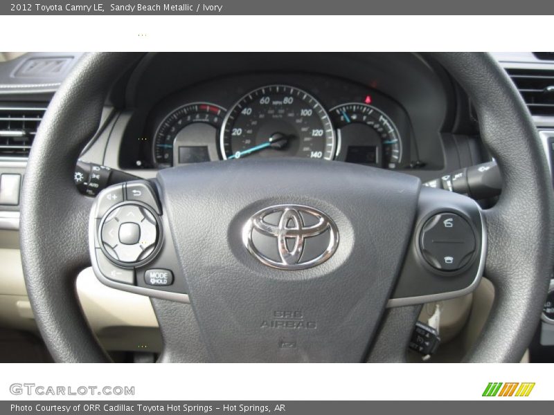  2012 Camry LE Steering Wheel